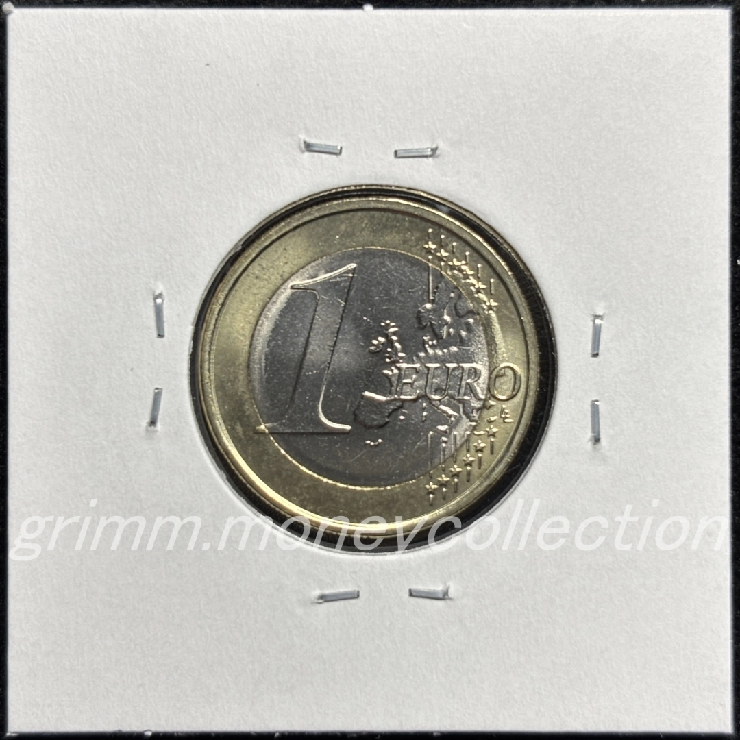 リトアニア km211 2015～ 1ユーロ 裏