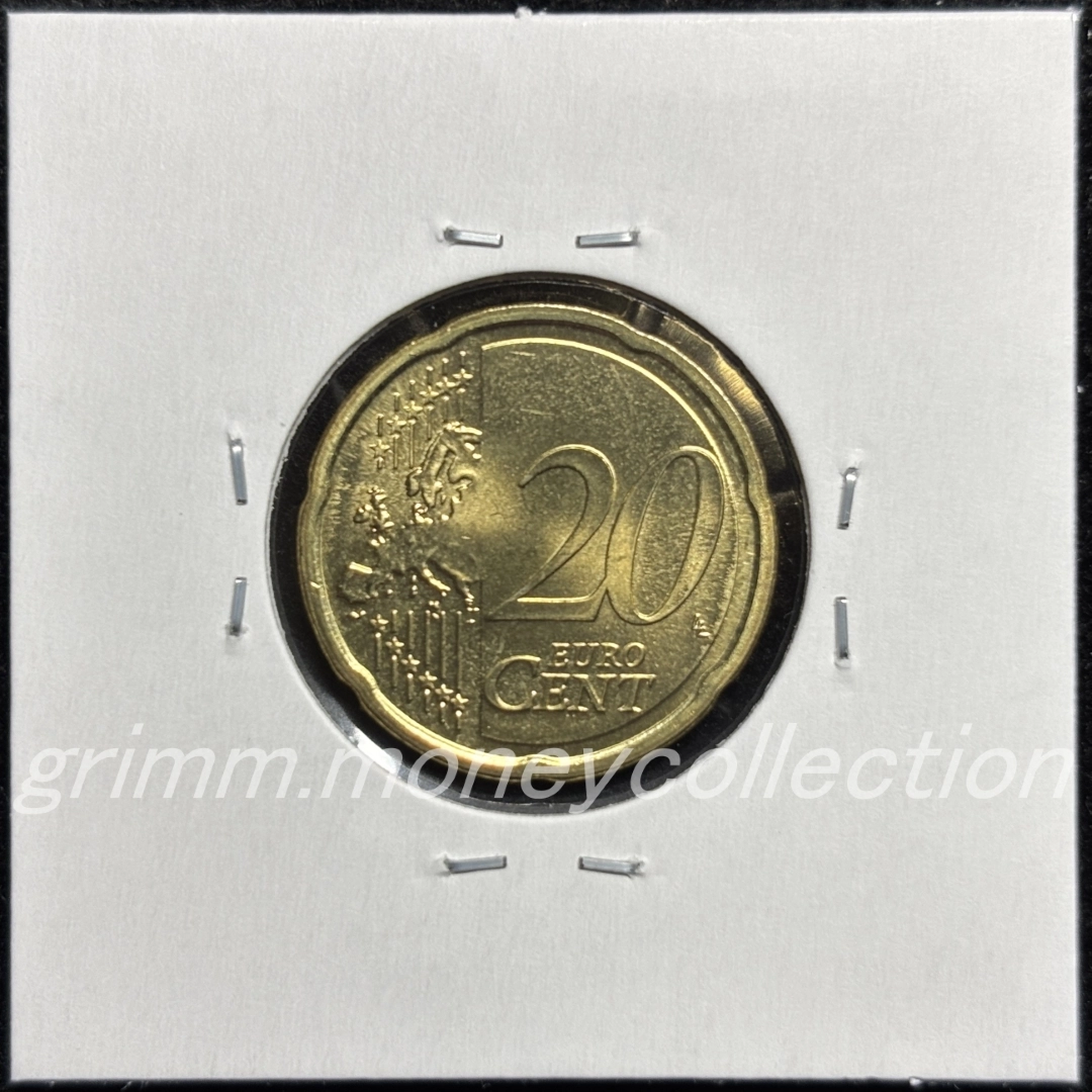 リトアニア km209 2015～ 20セント 裏