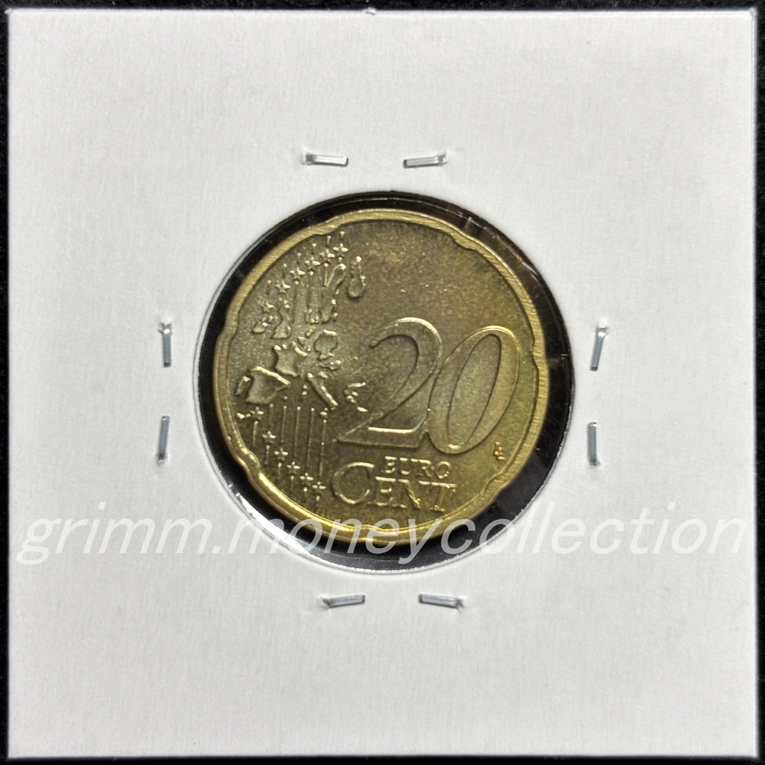 ルクセンブルク km79 2002～2006 20セント 裏