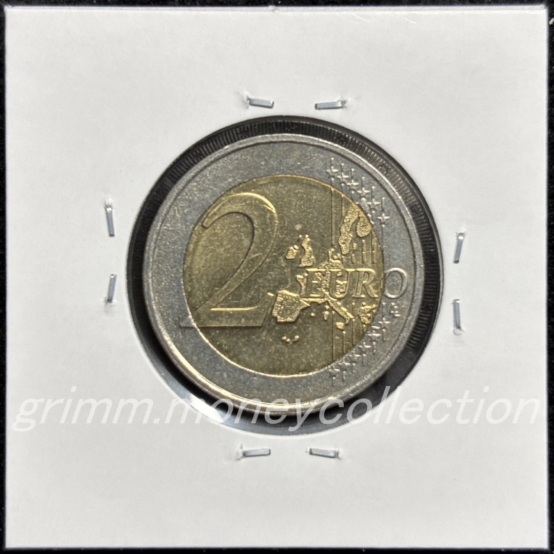 ルクセンブルク km82 2002～2006 2ユーロ 裏