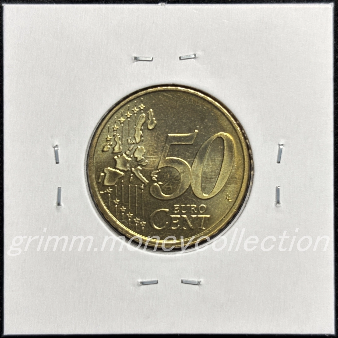 ルクセンブルク km80 2002～2006 50セント 裏