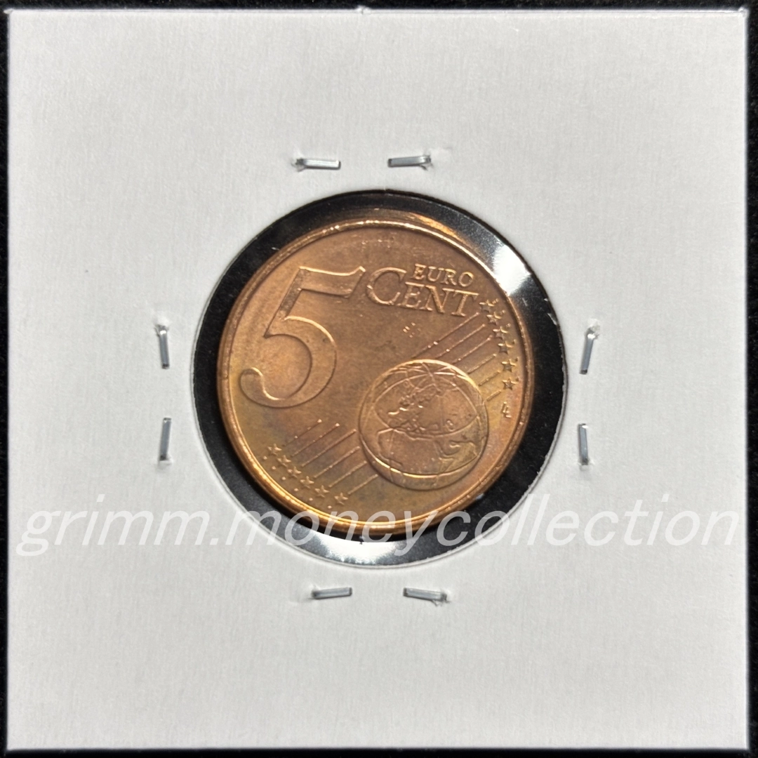 ルクセンブルク km77 2002～ 5セント 裏