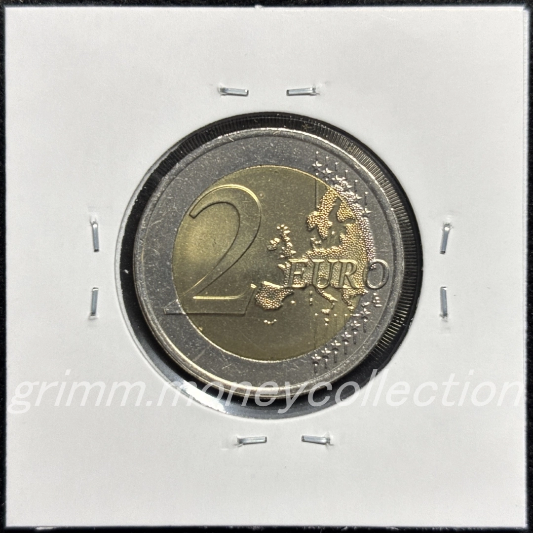 マルタ km132 2008～ 2ユーロ 裏