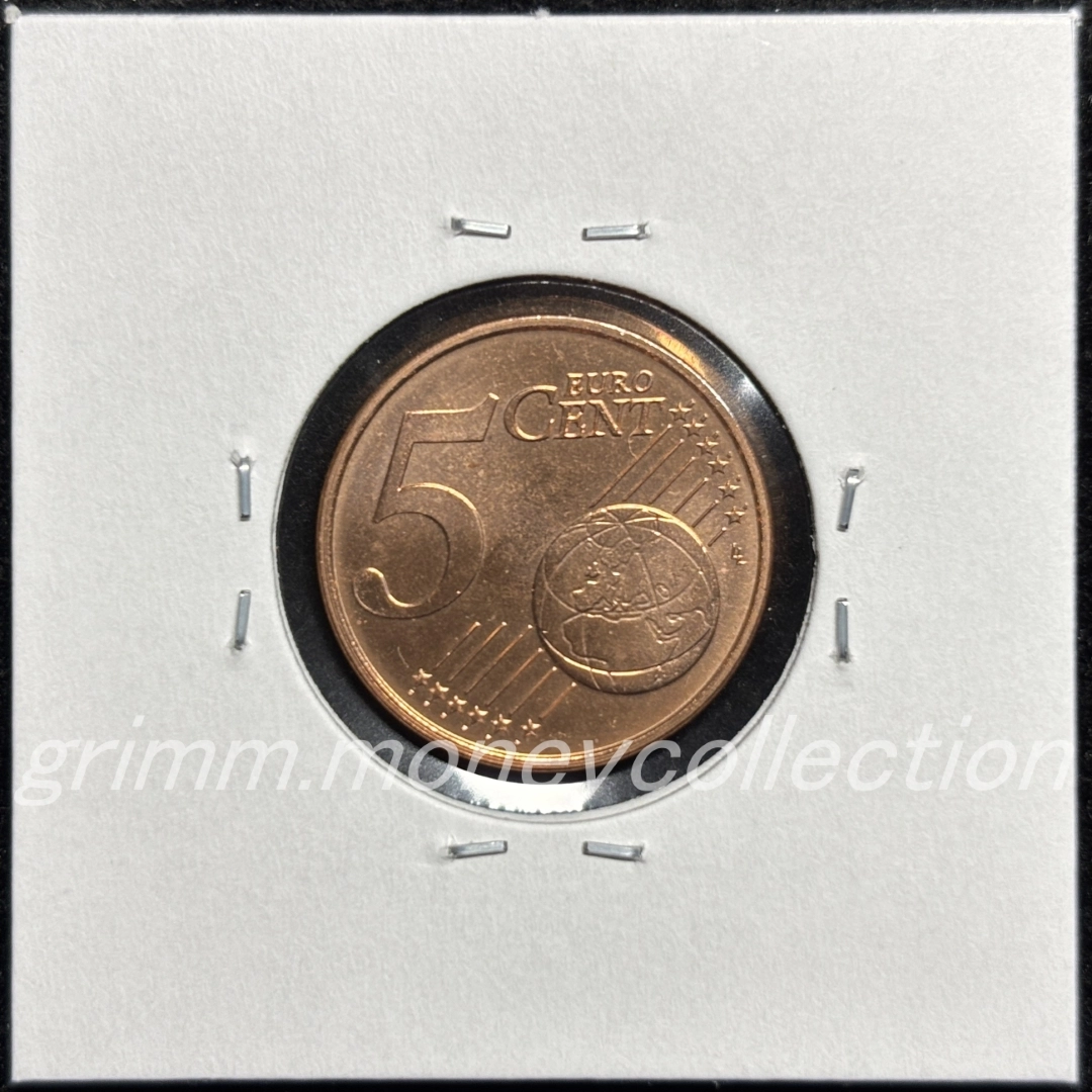 マルタ km127 2008～ 5セント 裏