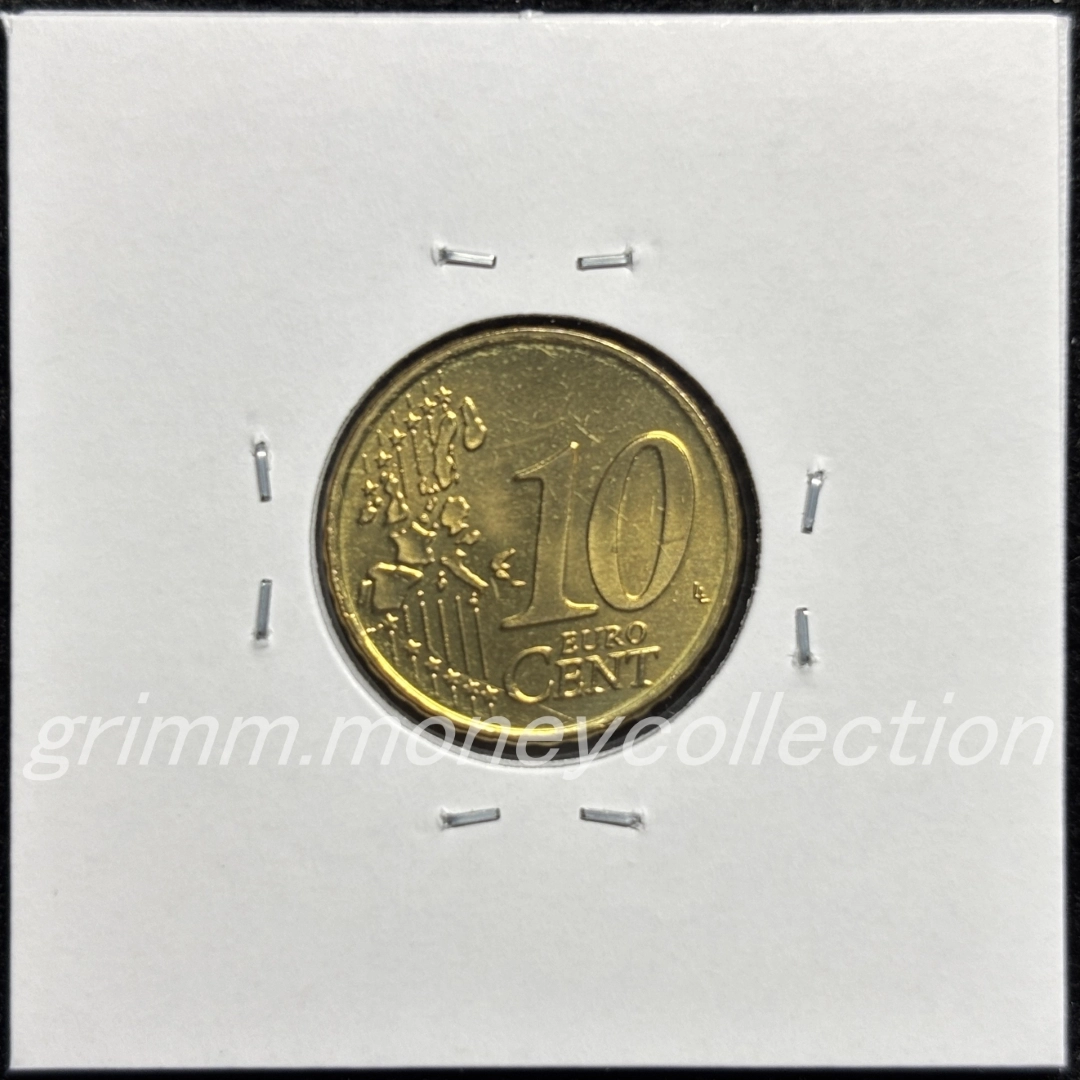 オランダ km237 2002～2006 10セント 裏