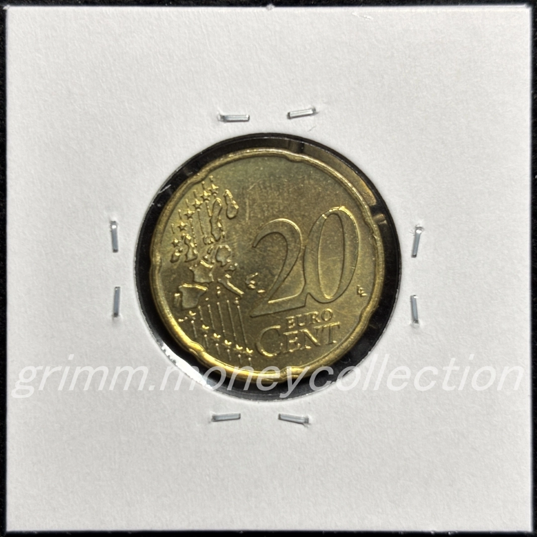 オランダ km238 2002～2006 20セント 裏