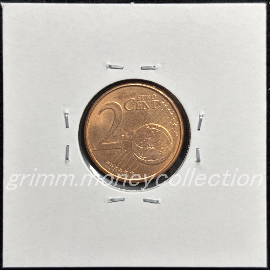 オランダ km235 2002～2013 2セント 裏