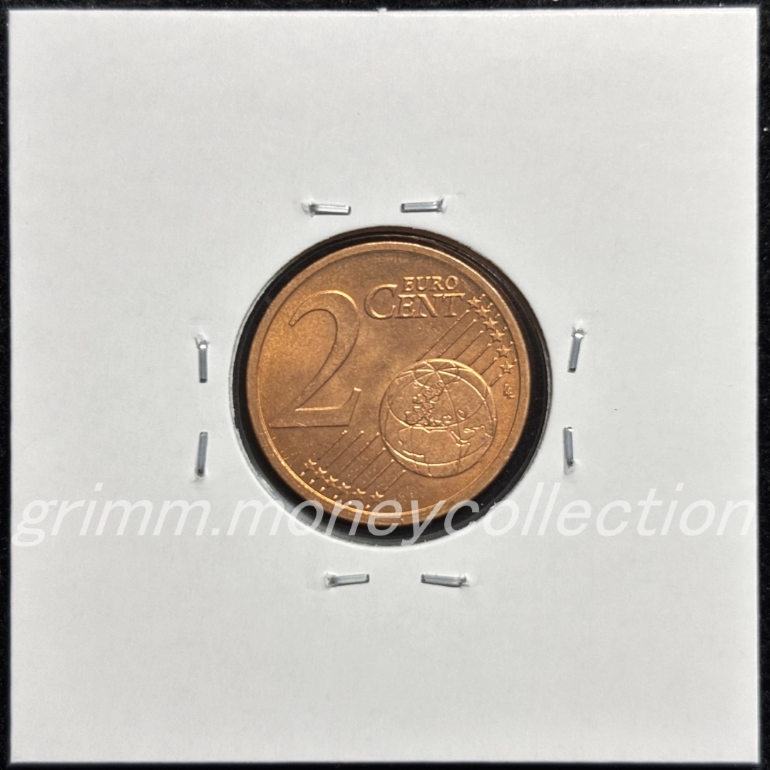 スロバキア km96 2009～ 2セント 裏