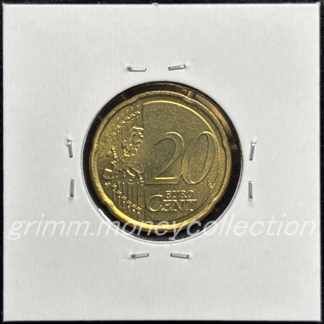 スロベニア km72 2007～ 20セント 裏