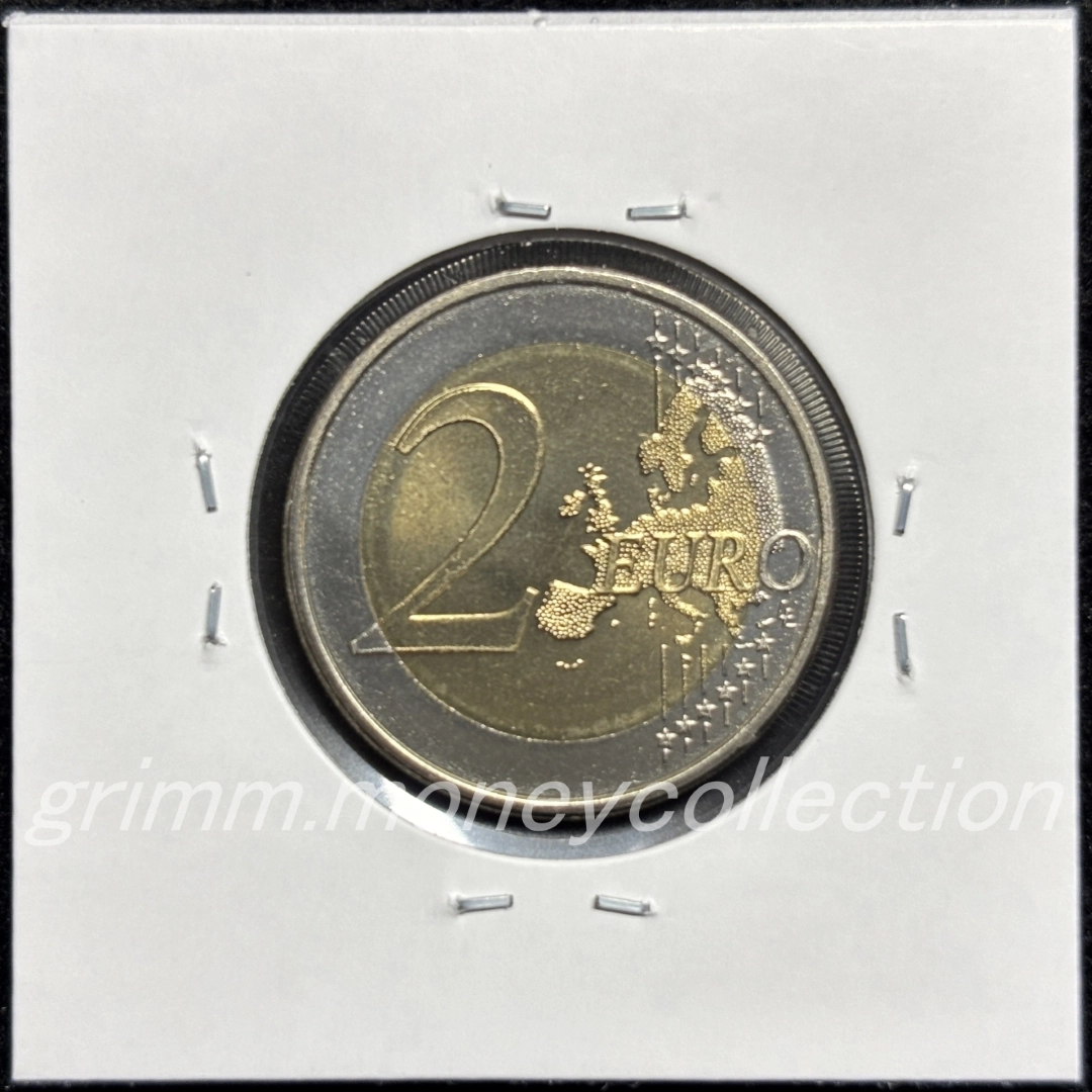 スロベニア km75 2007～ 2ユーロ 裏