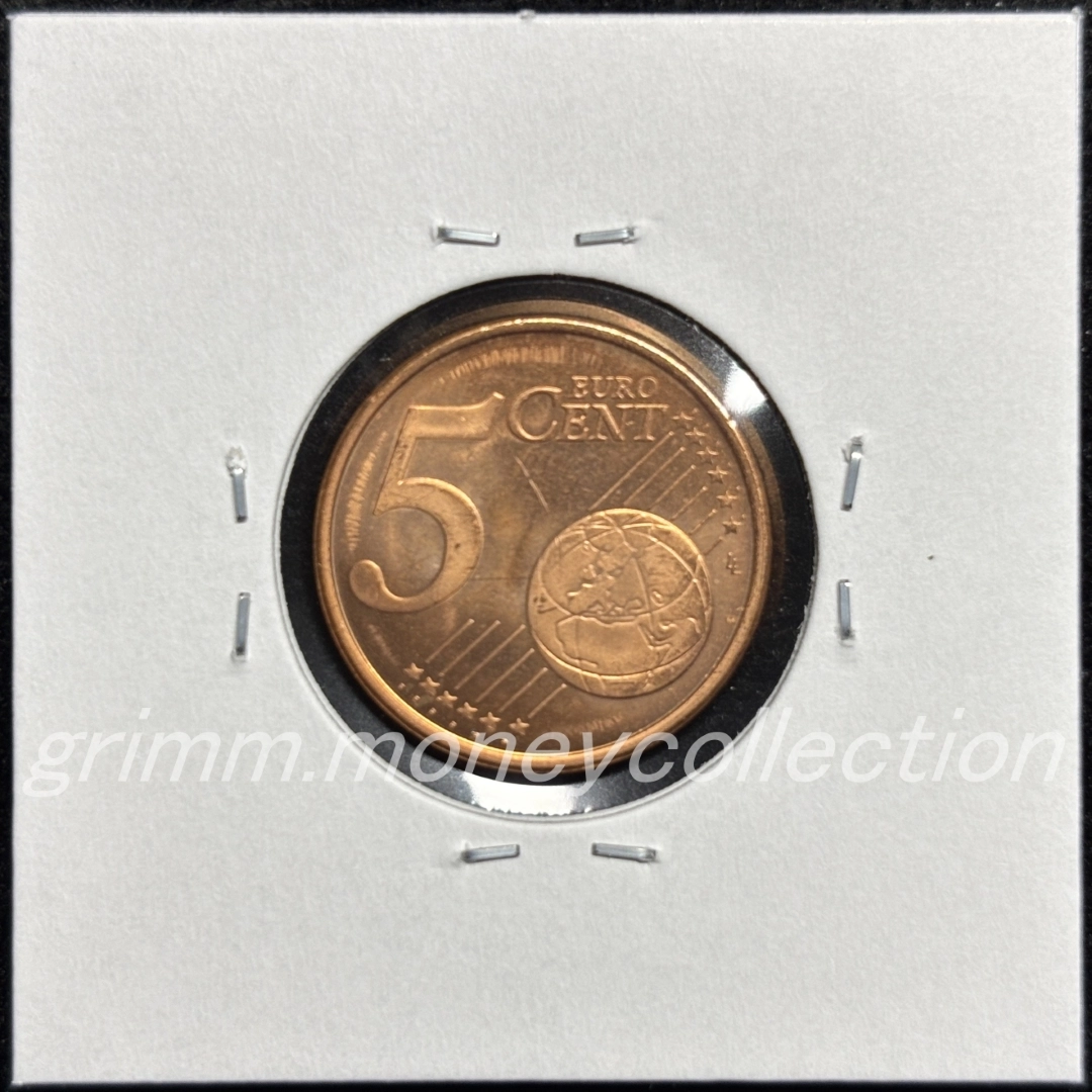 スロベニア km70 2007～ 5セント 裏