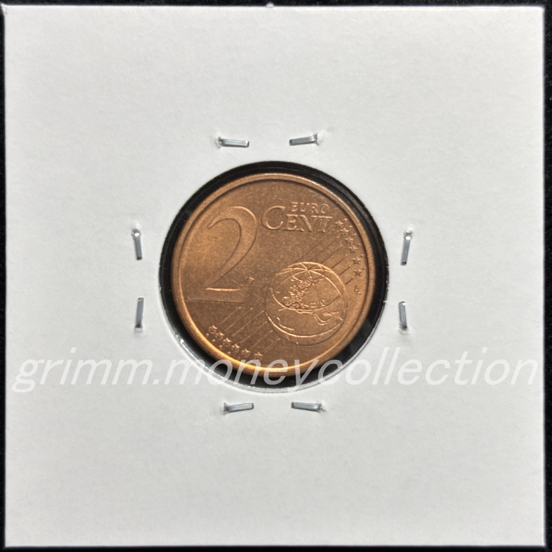 スペイン km1041 1999～2009 2セント 裏