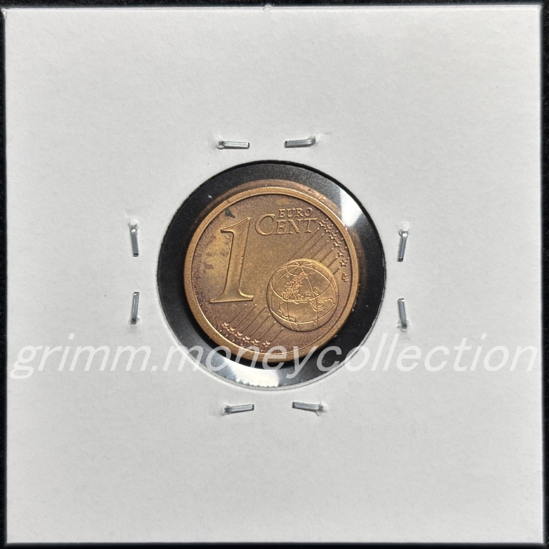 バチカン km341 2004 1セント 裏