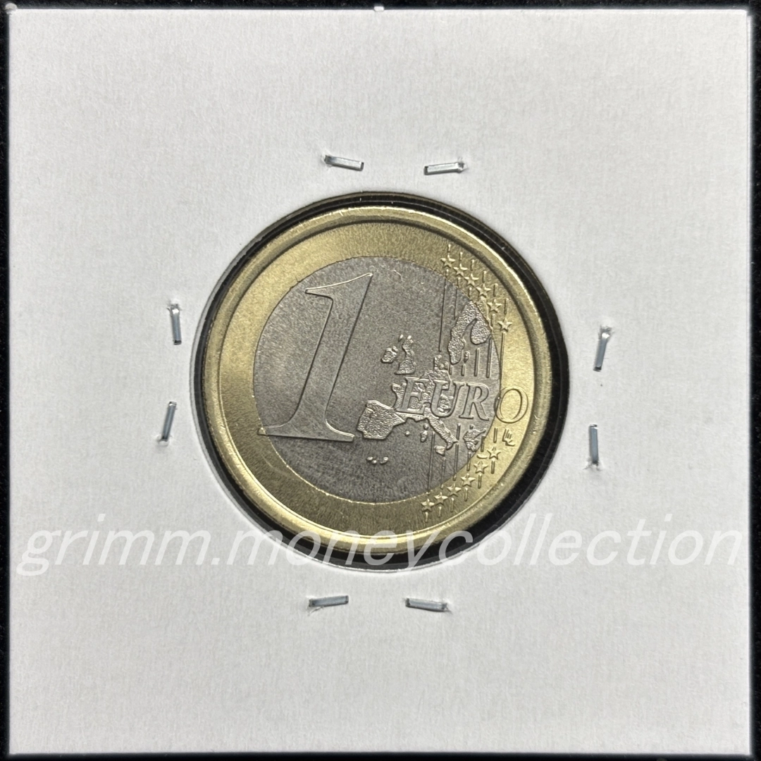 バチカン km347 2004 1ユーロ 裏