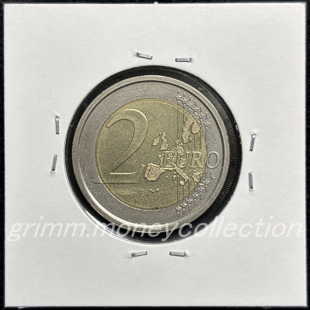 バチカン km348 2004 2ユーロ 裏