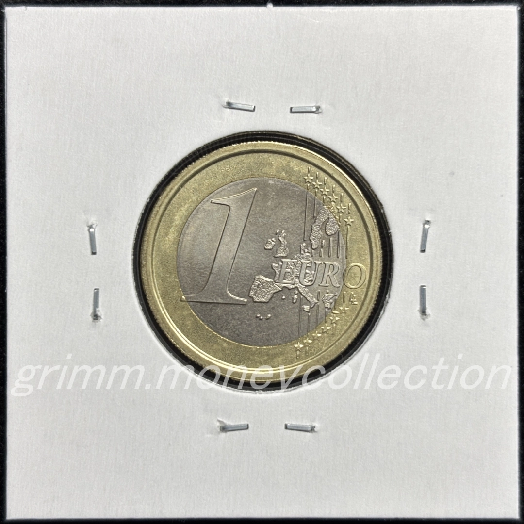 バチカン km371 2005 1ユーロ 裏