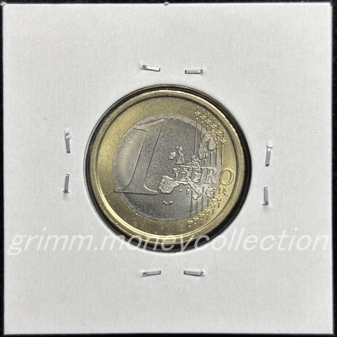 バチカン km381 2006～2007 1ユーロ 裏