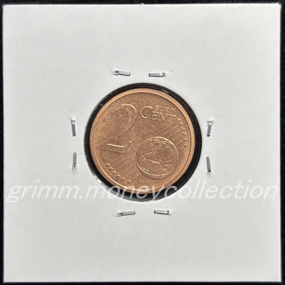 バチカン km376 2006～2013 2セント 裏