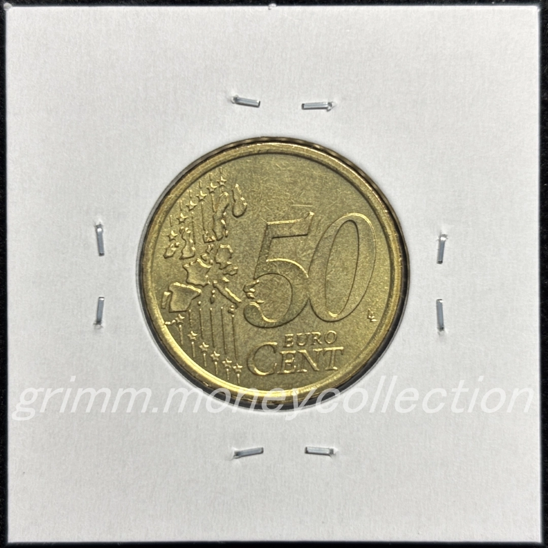 バチカン km380 2006～2007 50セント 裏