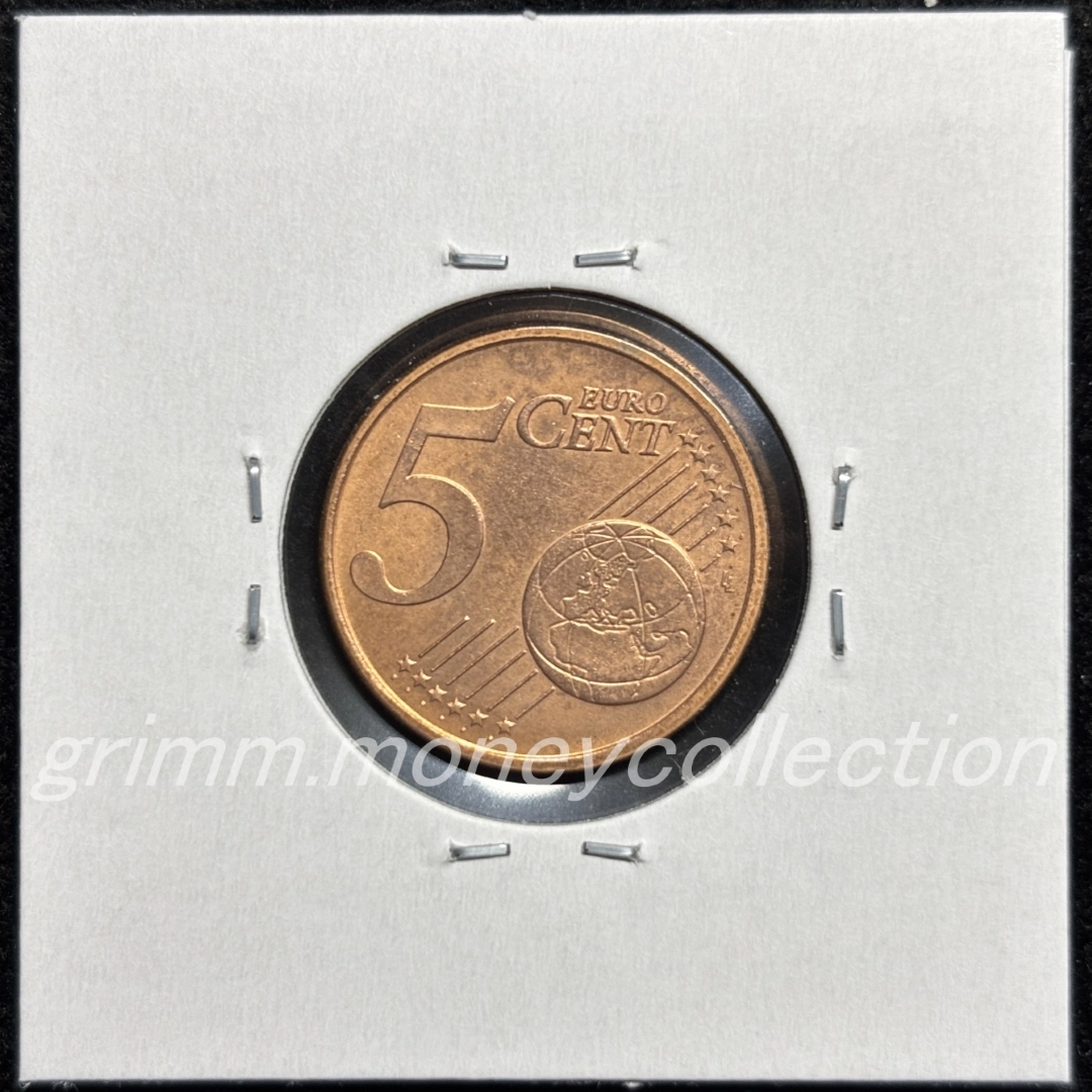 バチカン km377 2006～2013 5セント 裏