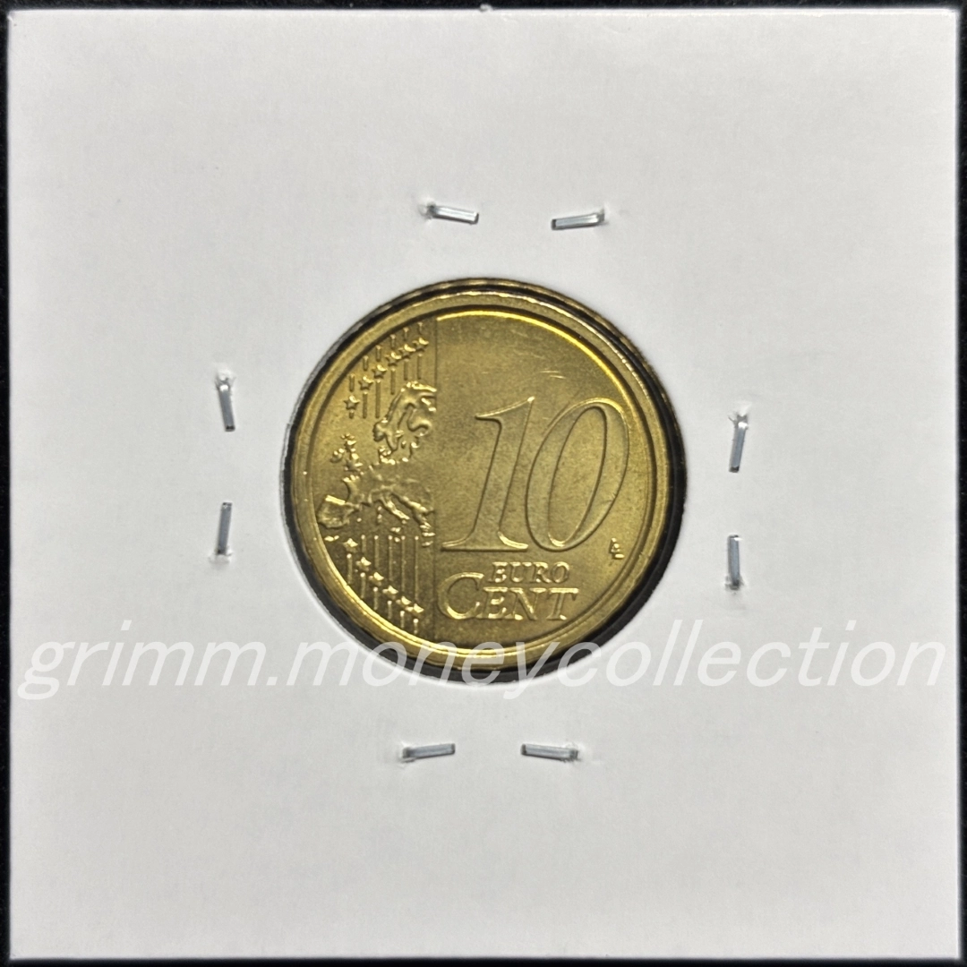 バチカン km385 2008～2013 10セント 裏