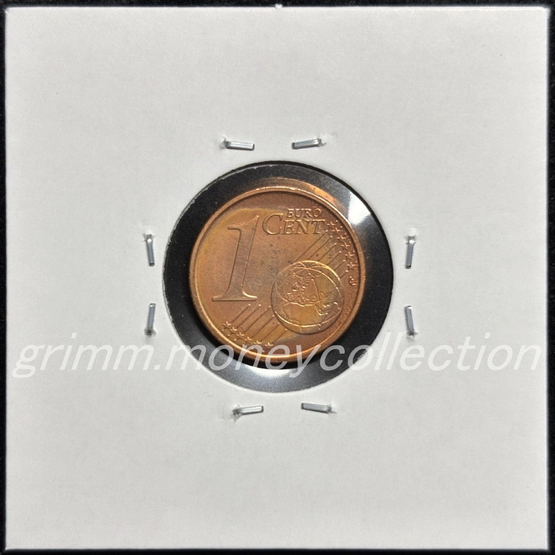 バチカン km375 2006～2013 1セント 裏