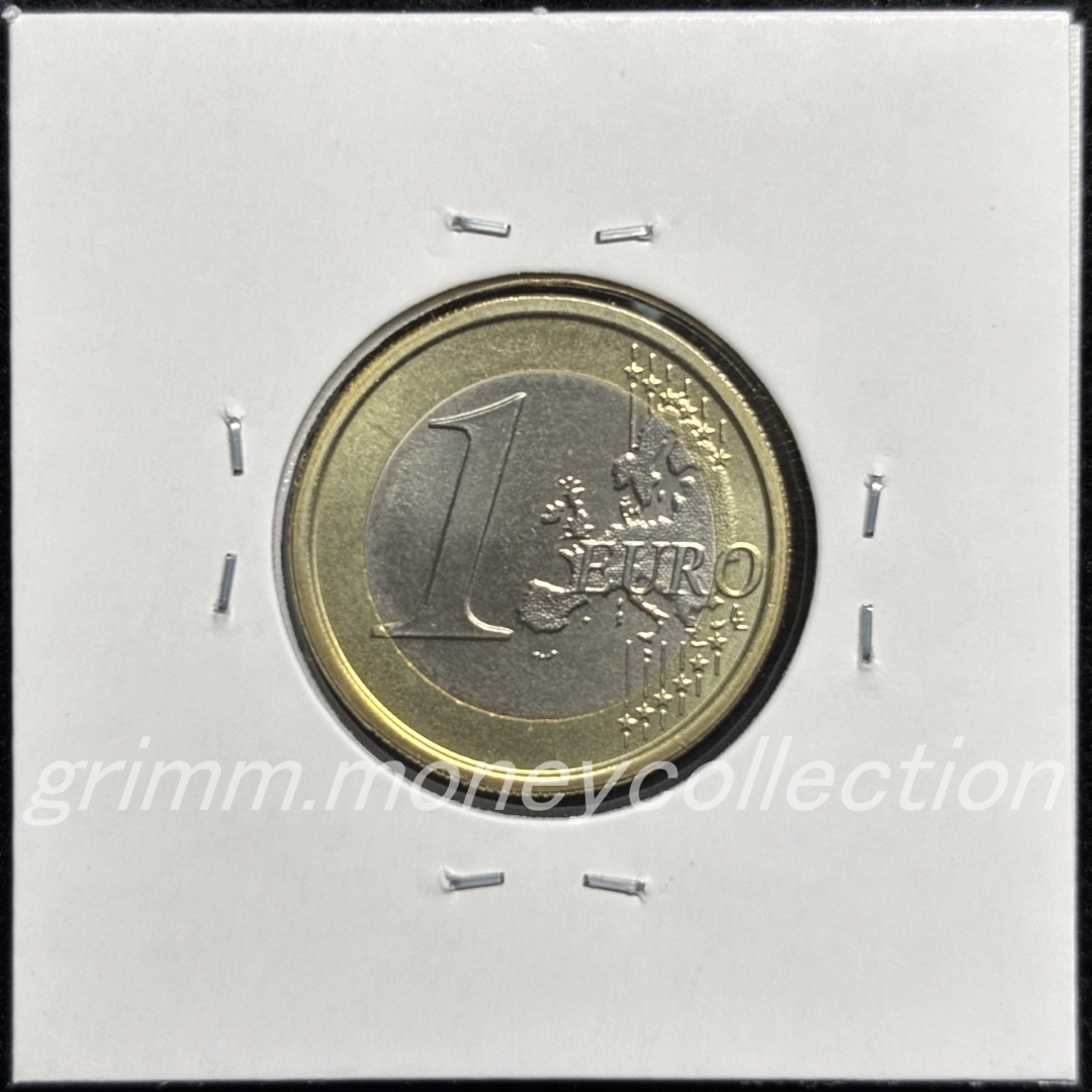 バチカン km388 2008～2013 1ユーロ 裏