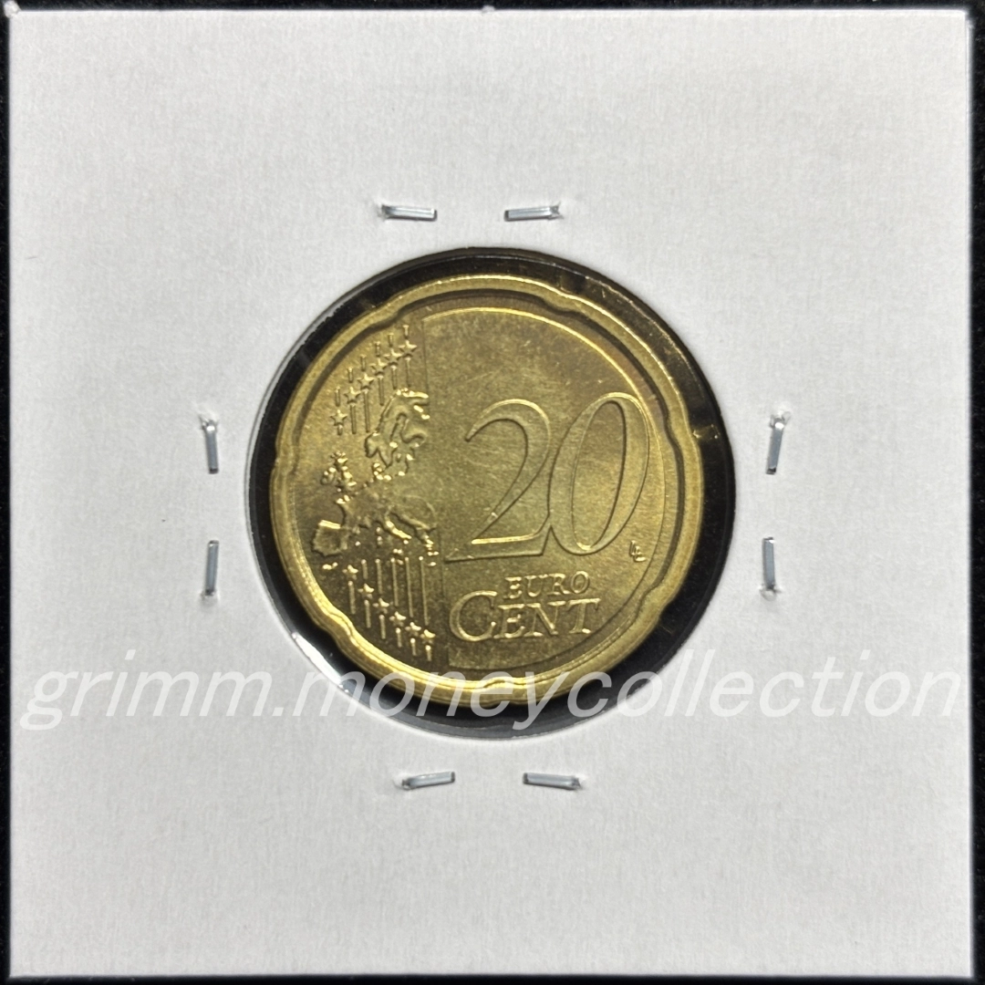 バチカン km386 2008～2013 20セント 裏