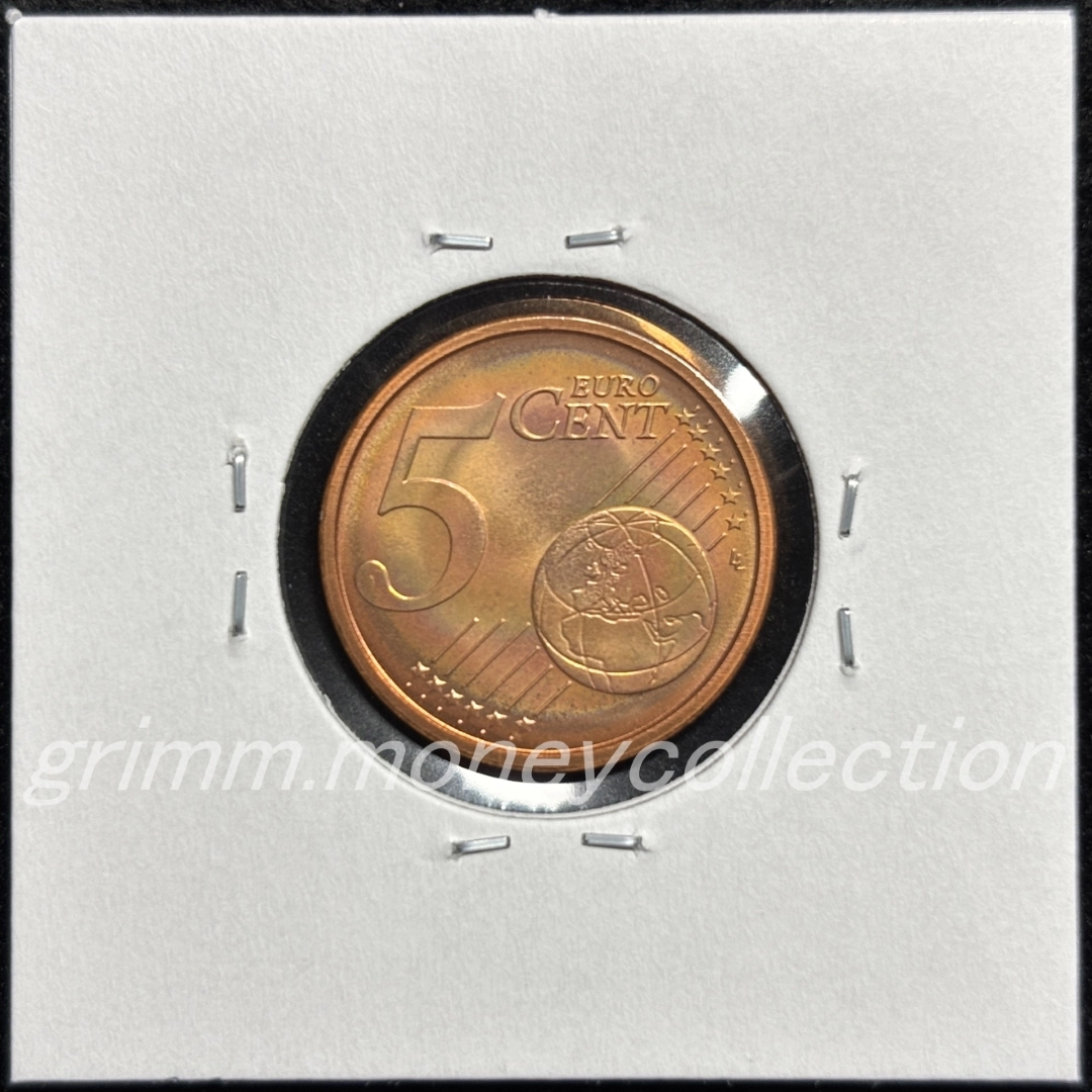 バチカン km377 2006～2013 5セント 裏