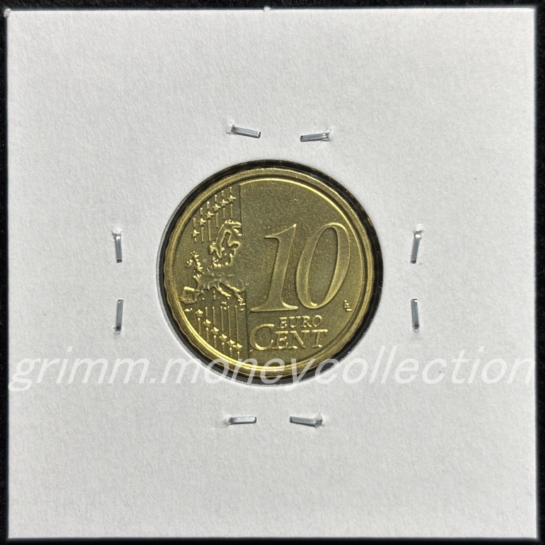 バチカン km458 2014～2016 10セント 裏