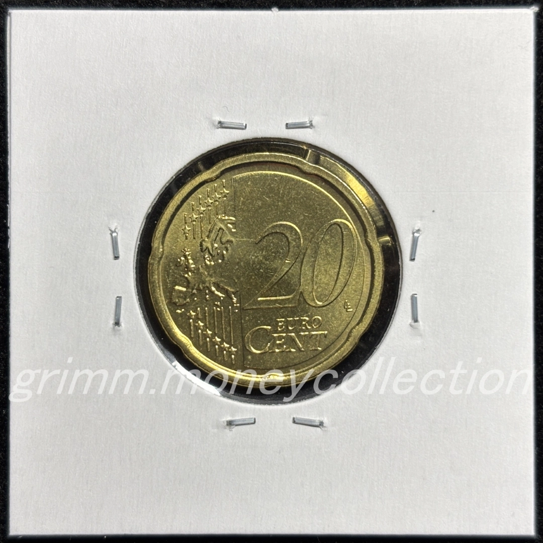 バチカン km459 2014～2016 20セント 裏