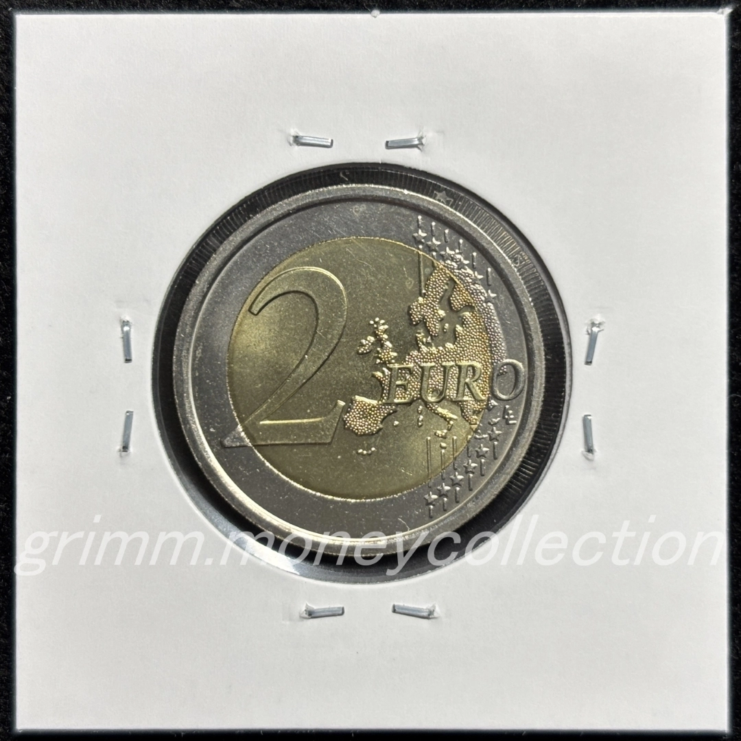 バチカン km462 2014～2016 2ユーロ 裏