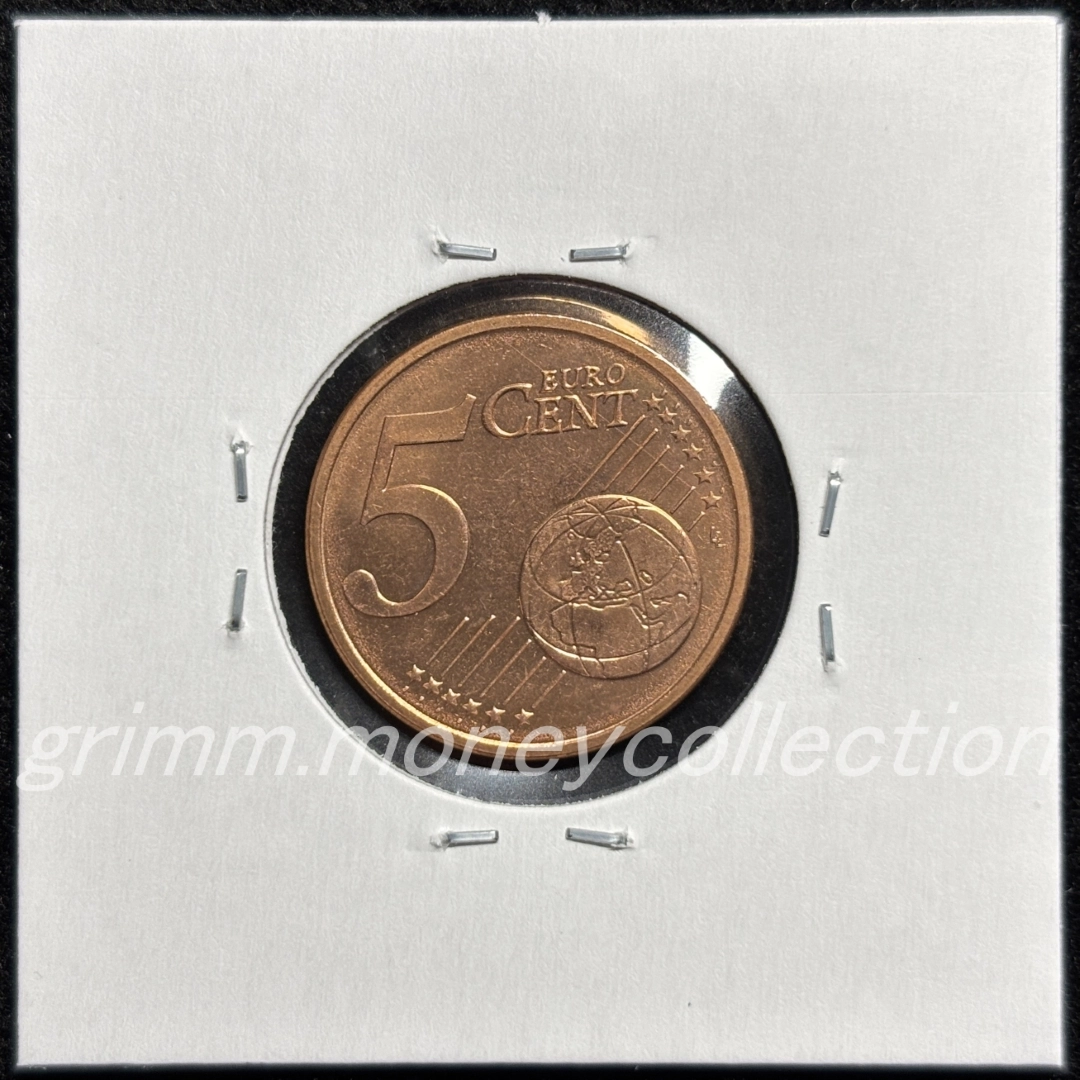 バチカン km457 2014～2016 5セント 裏