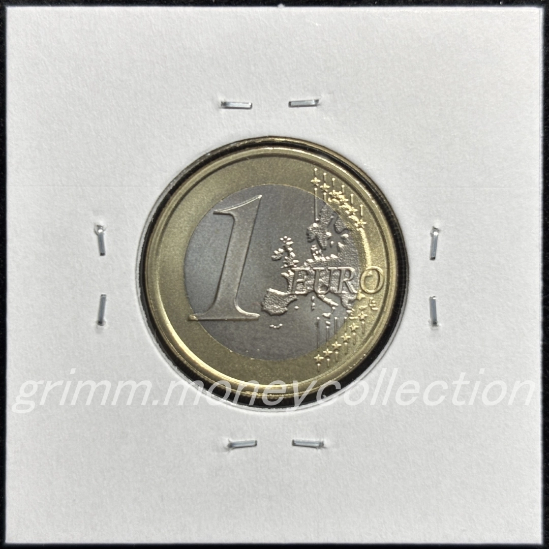 バチカン km461.1 2017～2025 1ユーロ 裏