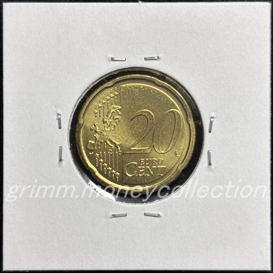 バチカン km459.1 2017～2025 20セント 裏