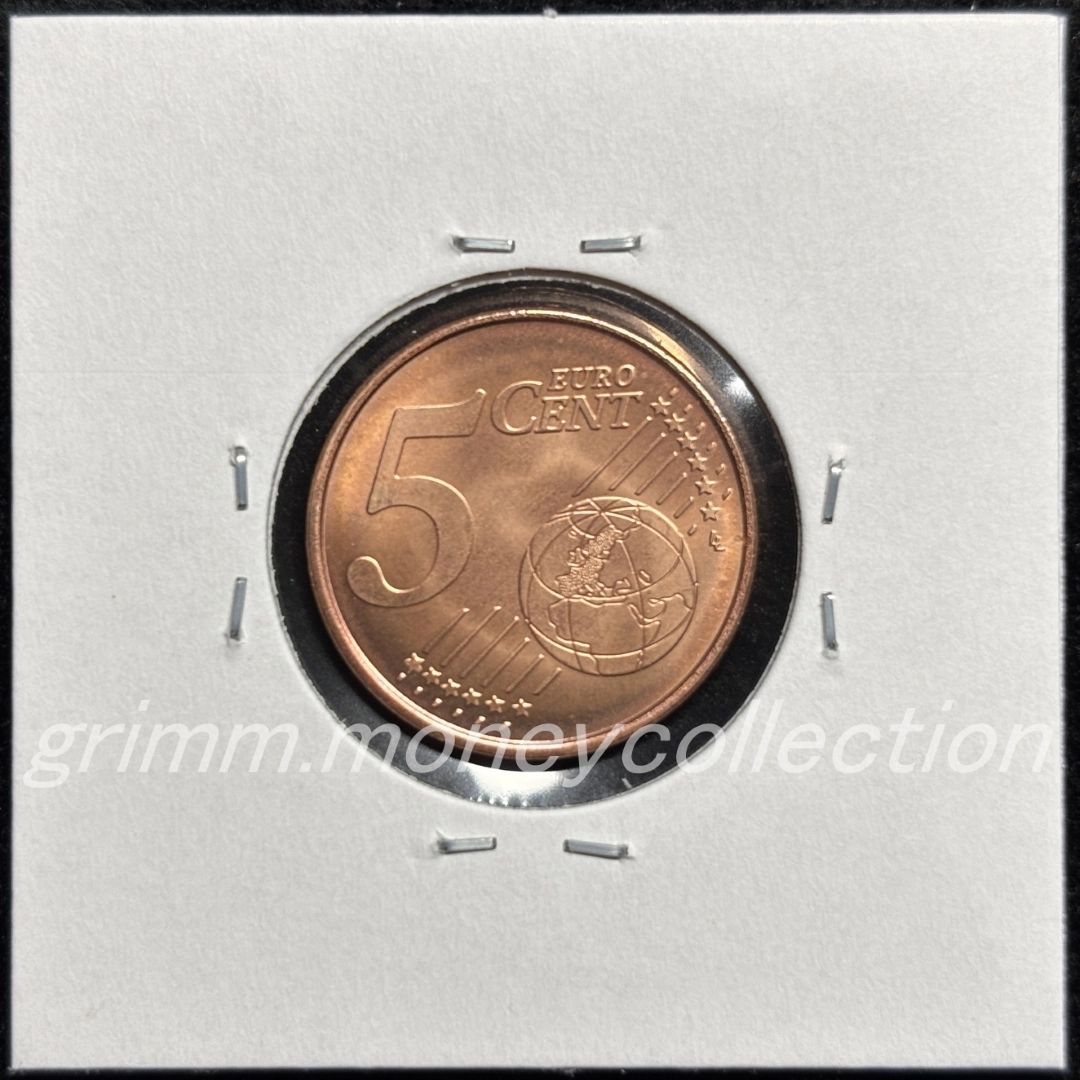 バチカン km457.1 2017～2025 5セント 裏