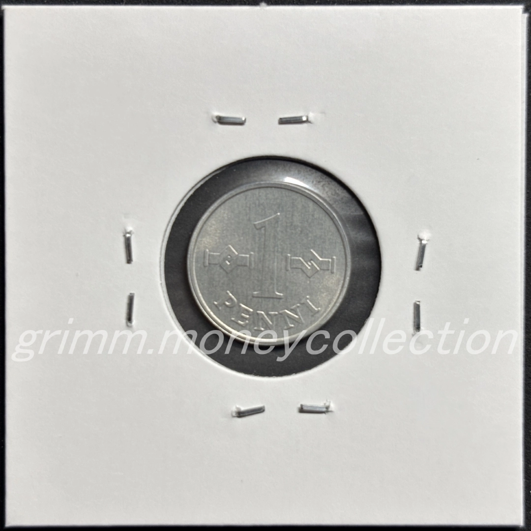 フィンランド 1ペンニ 裏