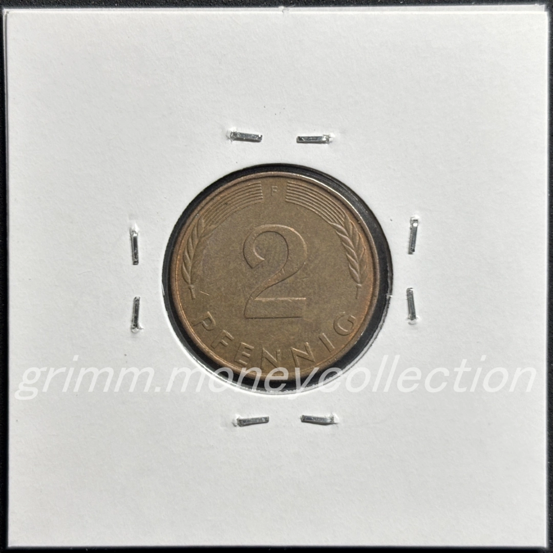 ドイツ 2ペニヒ 裏