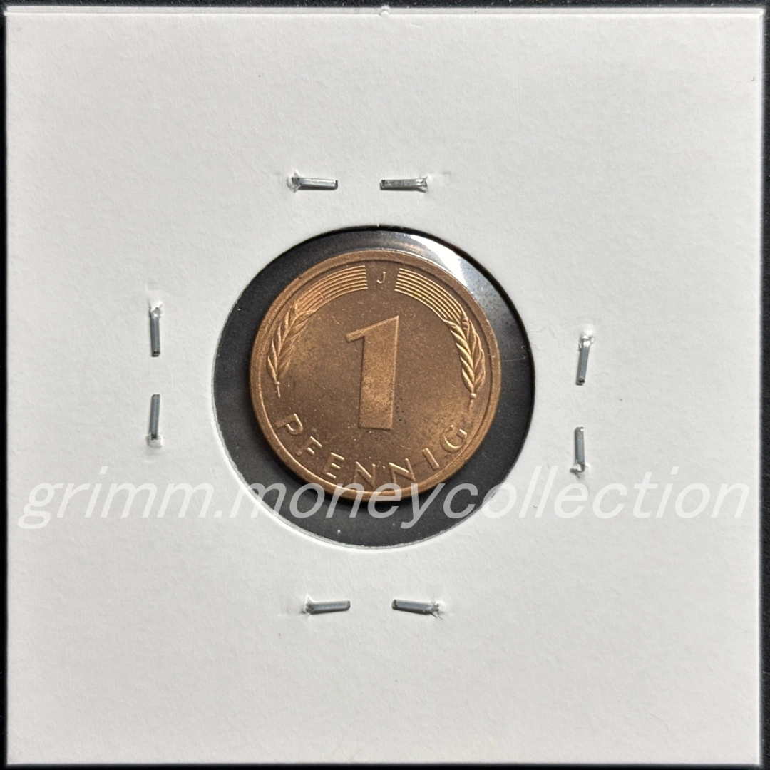 ドイツ 1ペニヒ 裏