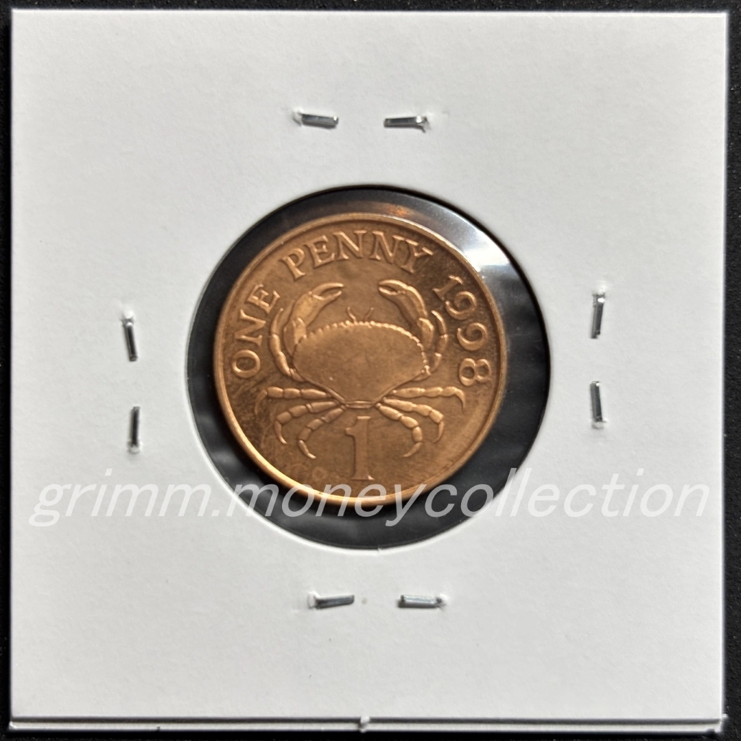 ガーンジー km89 1998～2012 1ペニー 裏