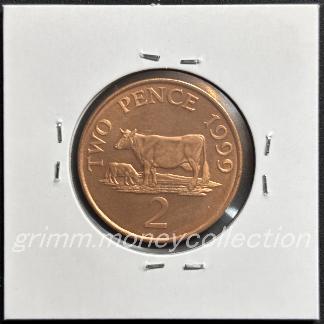 ガーンジー km96 1999～2012 2ペンス 裏