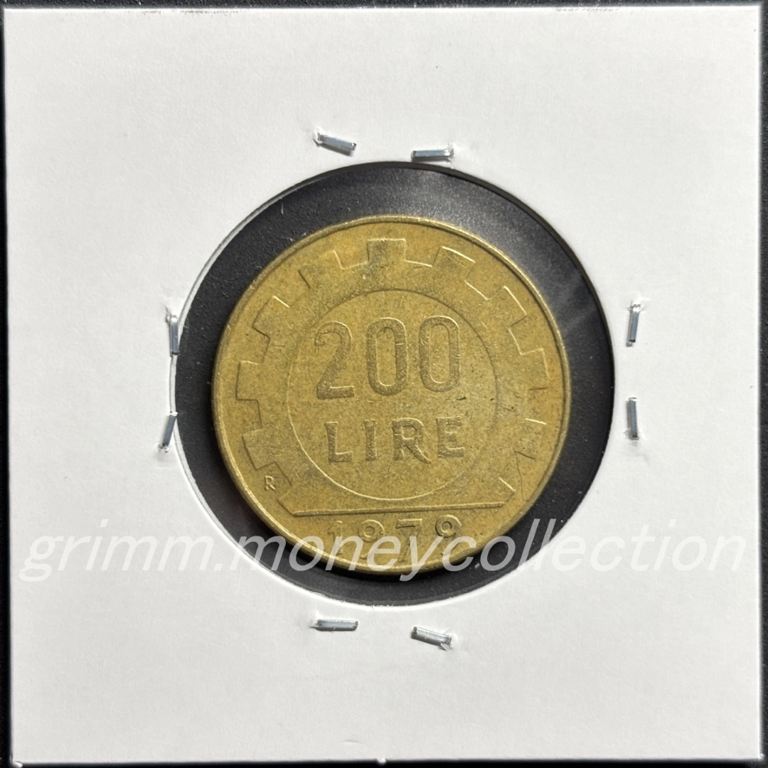イタリア 200リラ