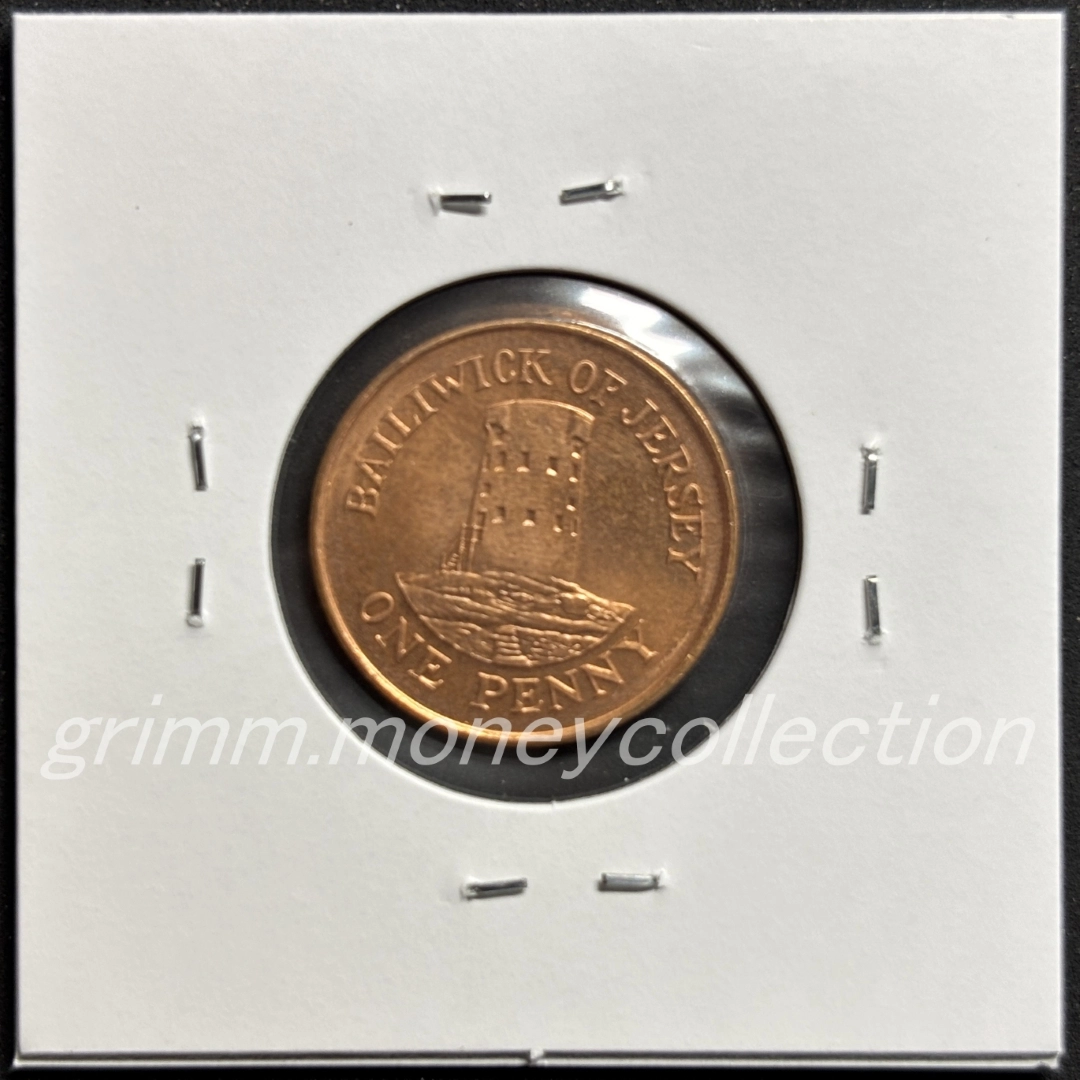 ジャージー km103 1998～2016 1ペニー 裏