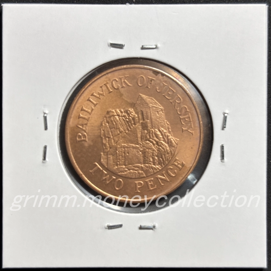 ジャージー km104 1998～2016 2ペンス 裏