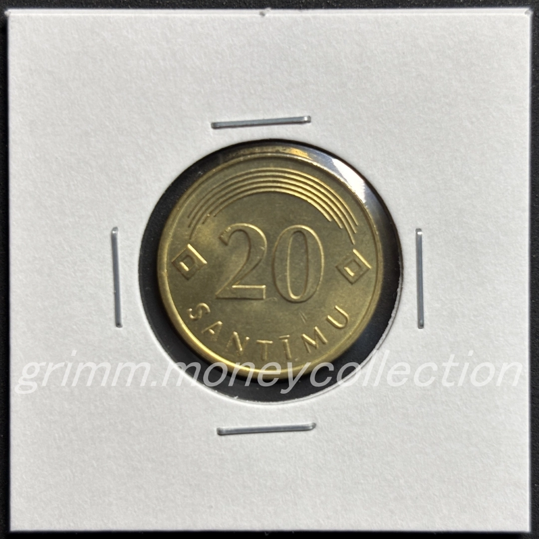 ラトビア 20サンティームス