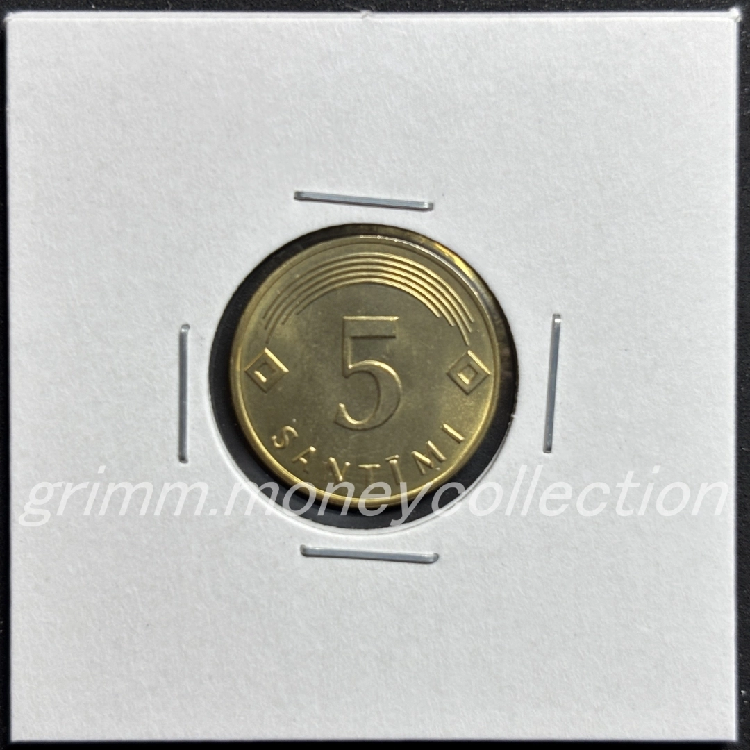 ラトビア 5サンティームス