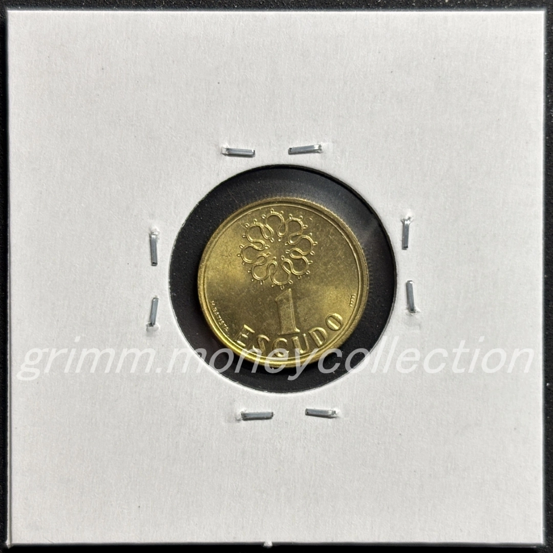 ポルトガル 1エスクード 裏