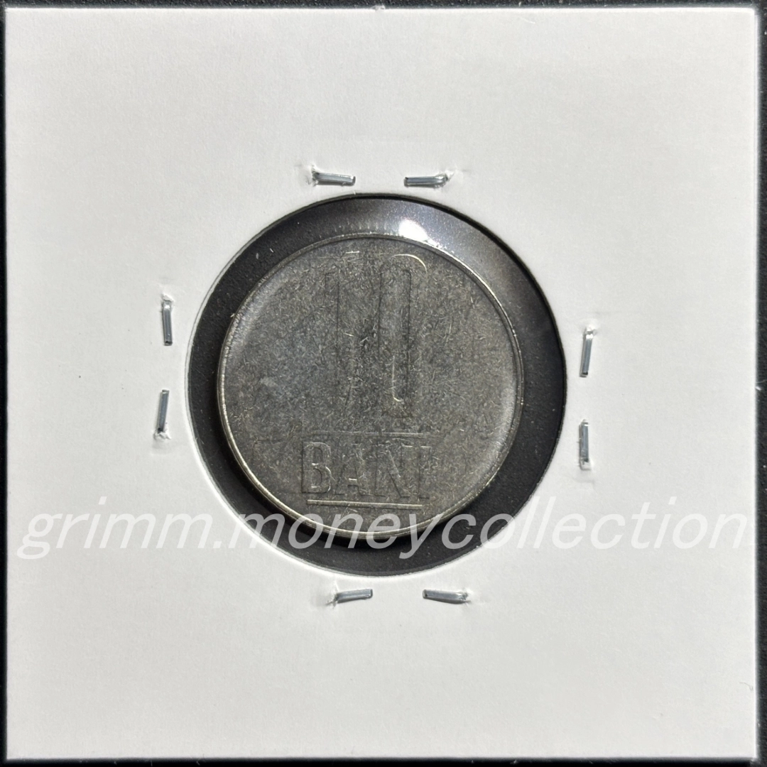 ルーマニア 10バニ 裏