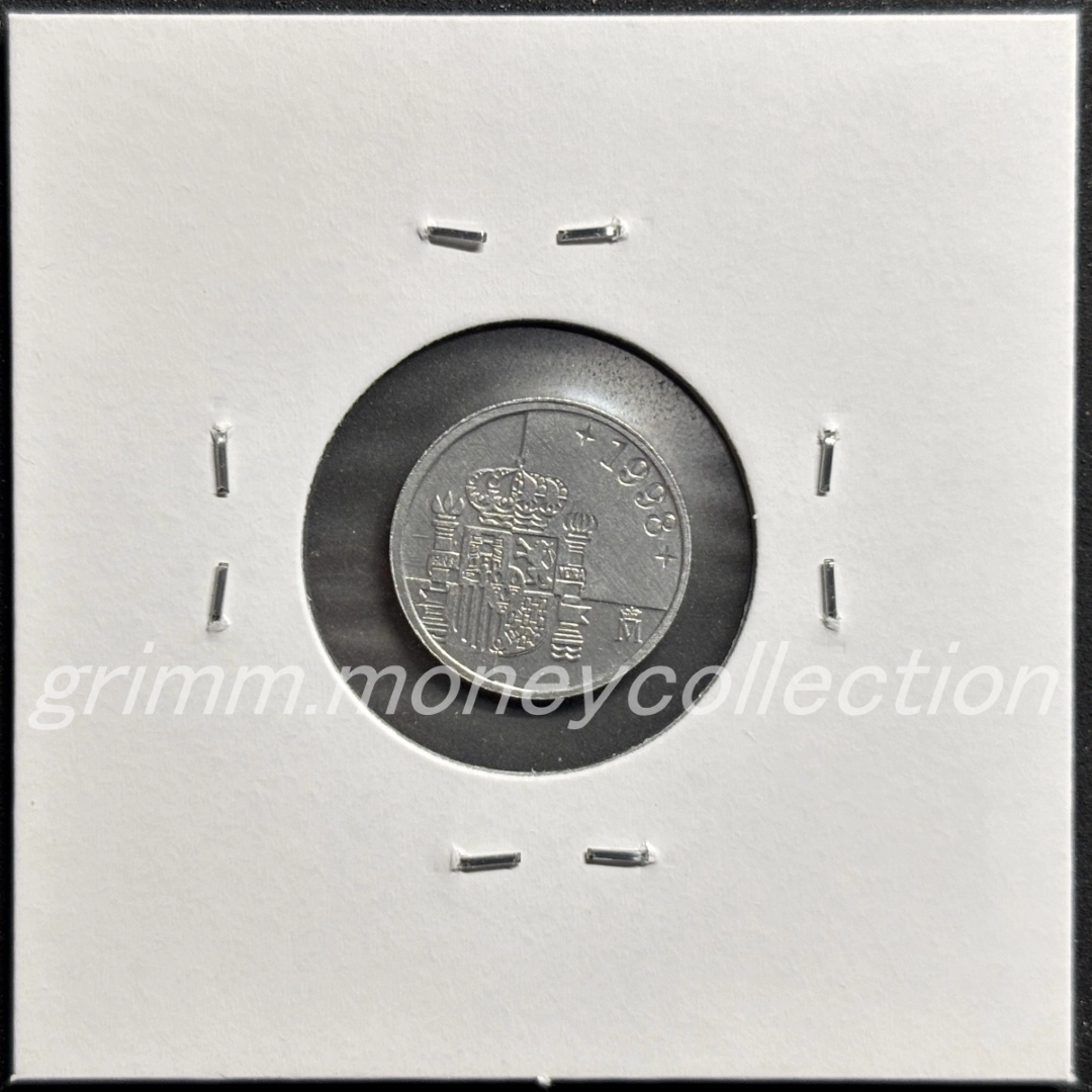 スペイン 1ペセタ 裏