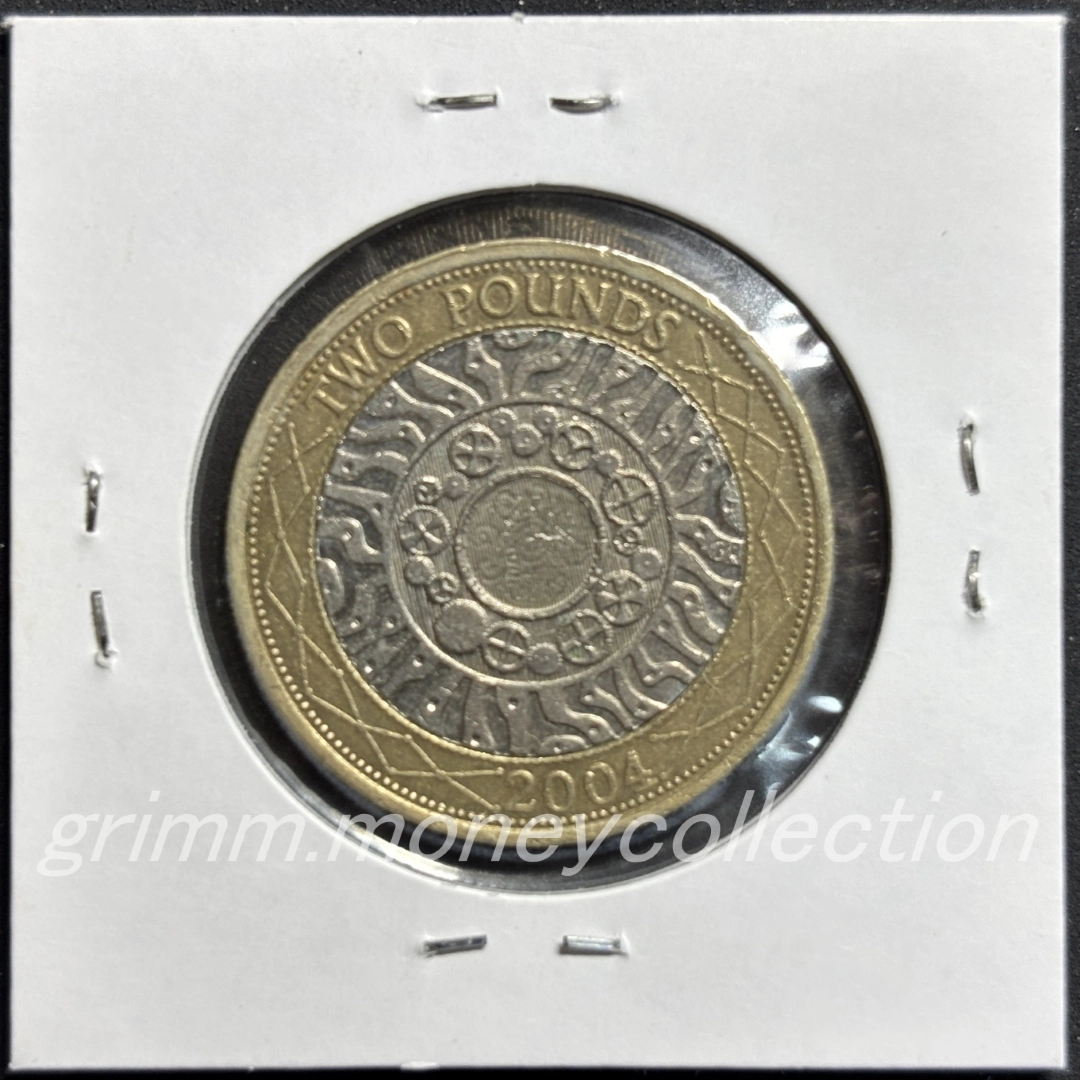 イギリス km994 1998～2015 2ポンド 裏